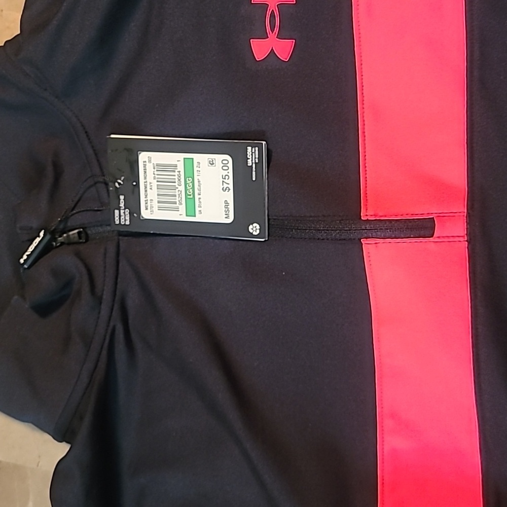UNDER ARMOUR MEN'S Size L  Black
